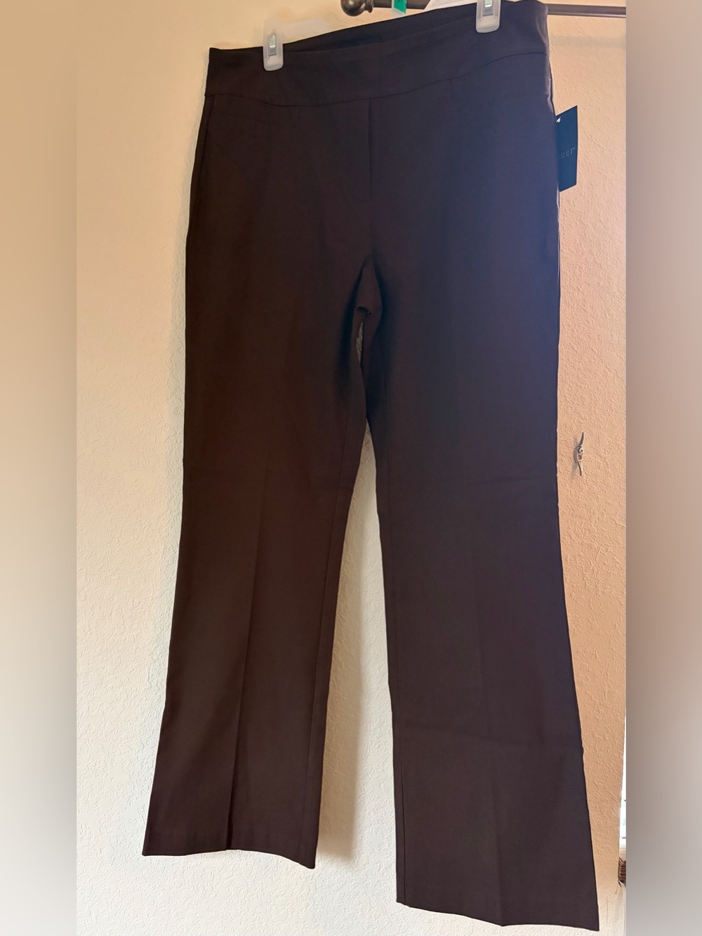 NWT Rekucci Bootcut Dress Pants in Dark Brown